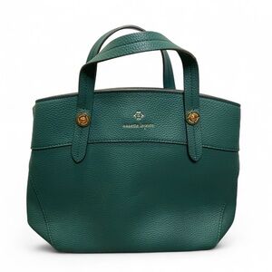 Nanette Lepore Teal Tote with Gold Accents